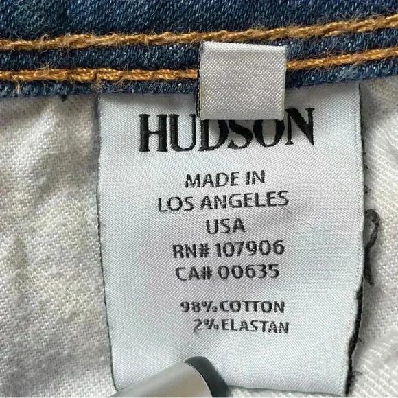 2 for $30 Hudson Straight Leg Lightweight Mid-Rise Women’s Jeans SZ 29 - Picture 11 of 13